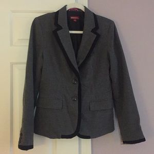 Merona grey and black blazer